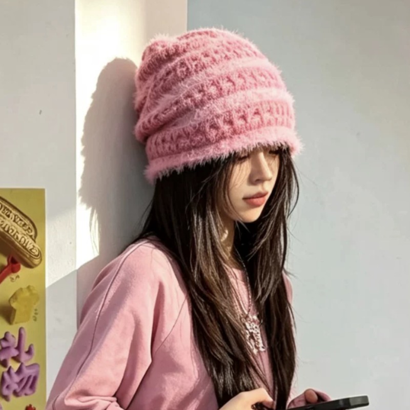 Beanie Cuffed Knit - Nuovi Berretti in Maglia Morbida Colorati