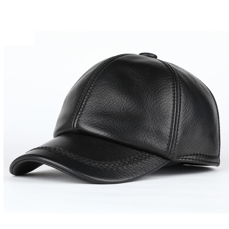 Baseball Cap Structured - Adulto nuovo cappello in vera pelle