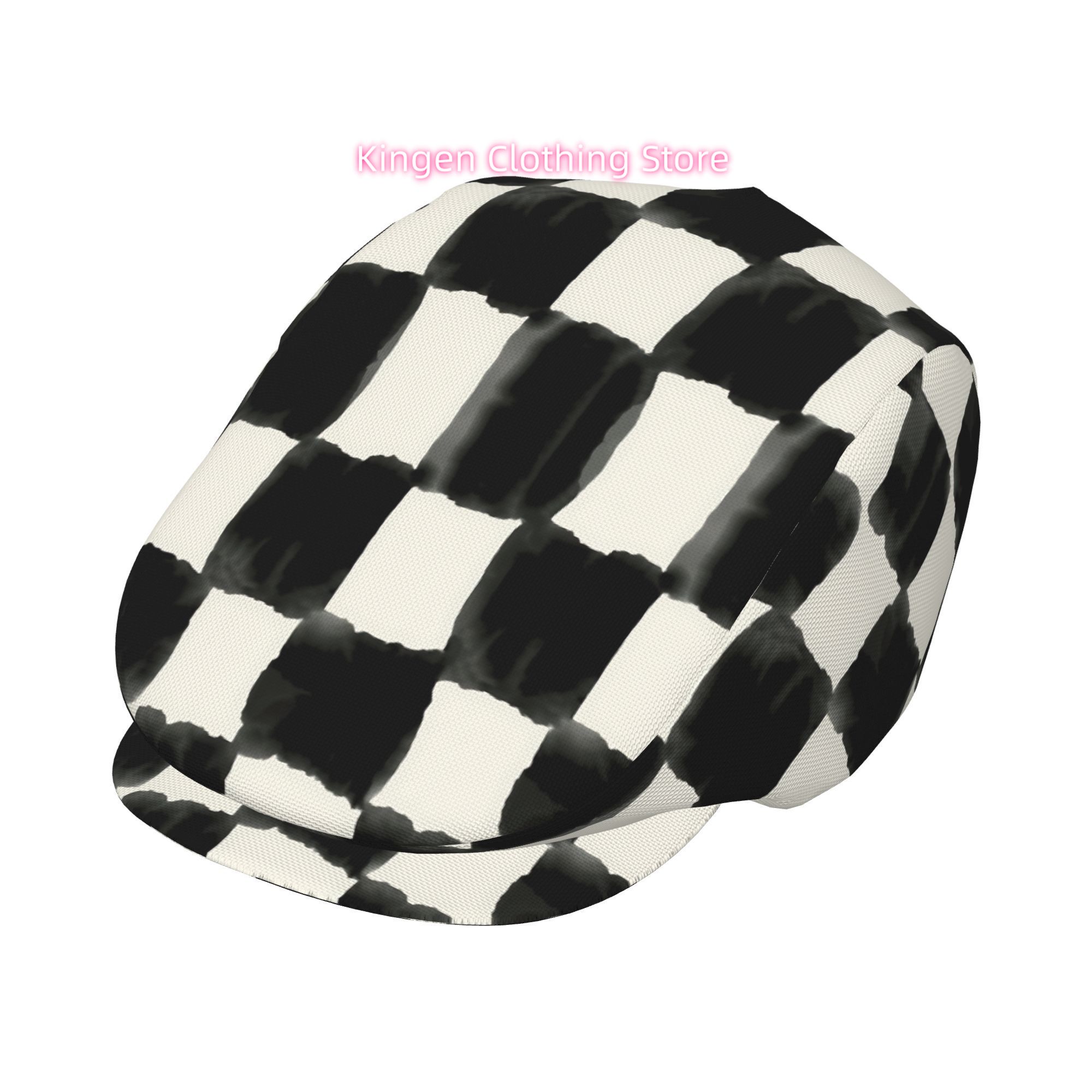 Newsboy Cap Ivy - Berretto Piatto Regolabile con Motivo a