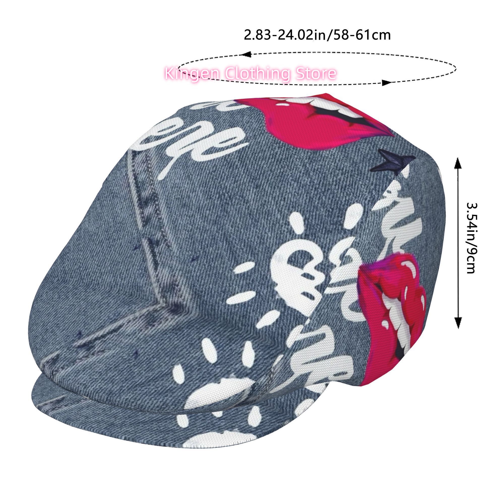 1 pezzo Berretto con Stampa La - Newsboy Cap Ivy recensione e prezzo