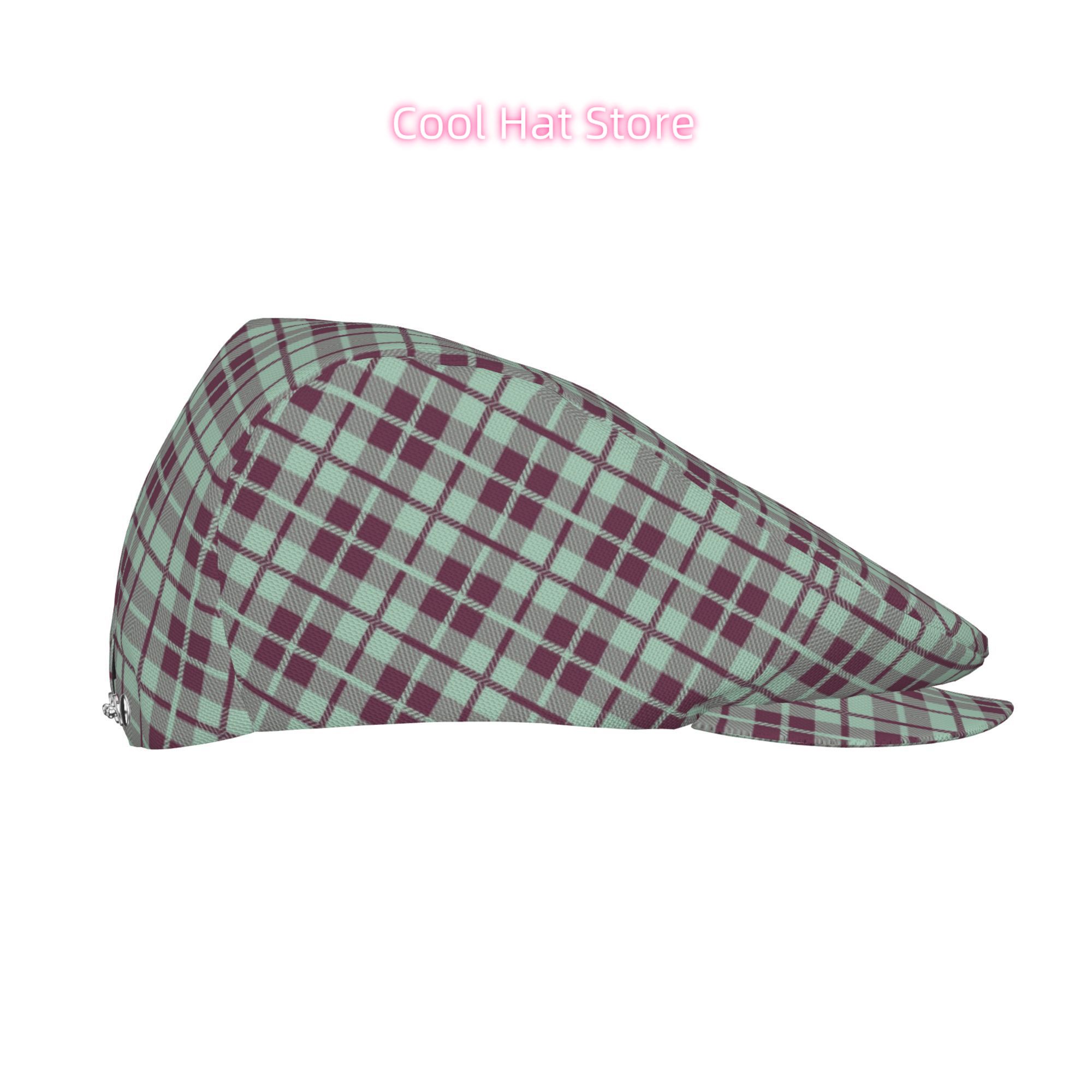Cappello a scacchi color menta - Newsboy Cap Ivy recensione e prezzo