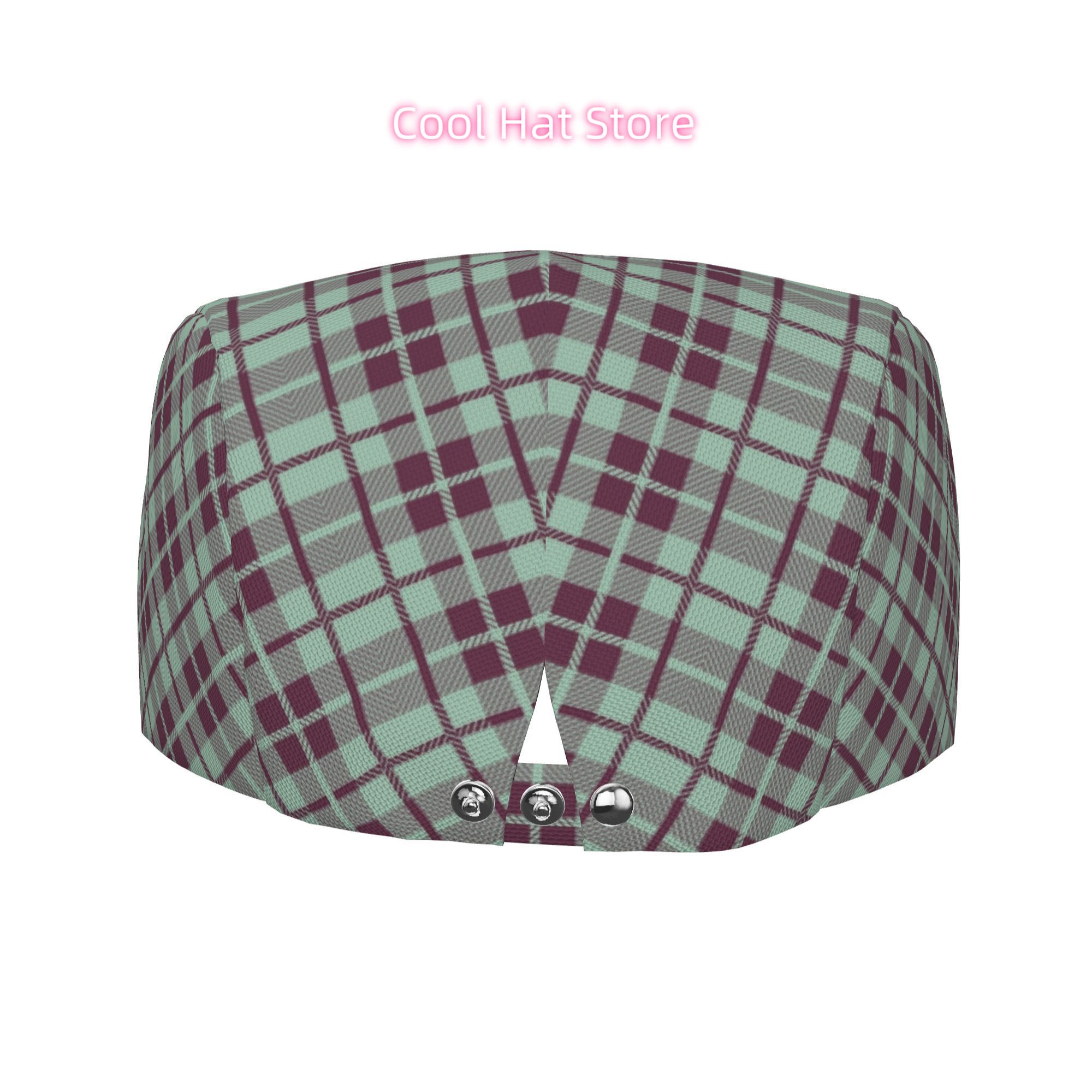 Cappello a scacchi color menta - Newsboy Cap Ivy recensione e prezzo