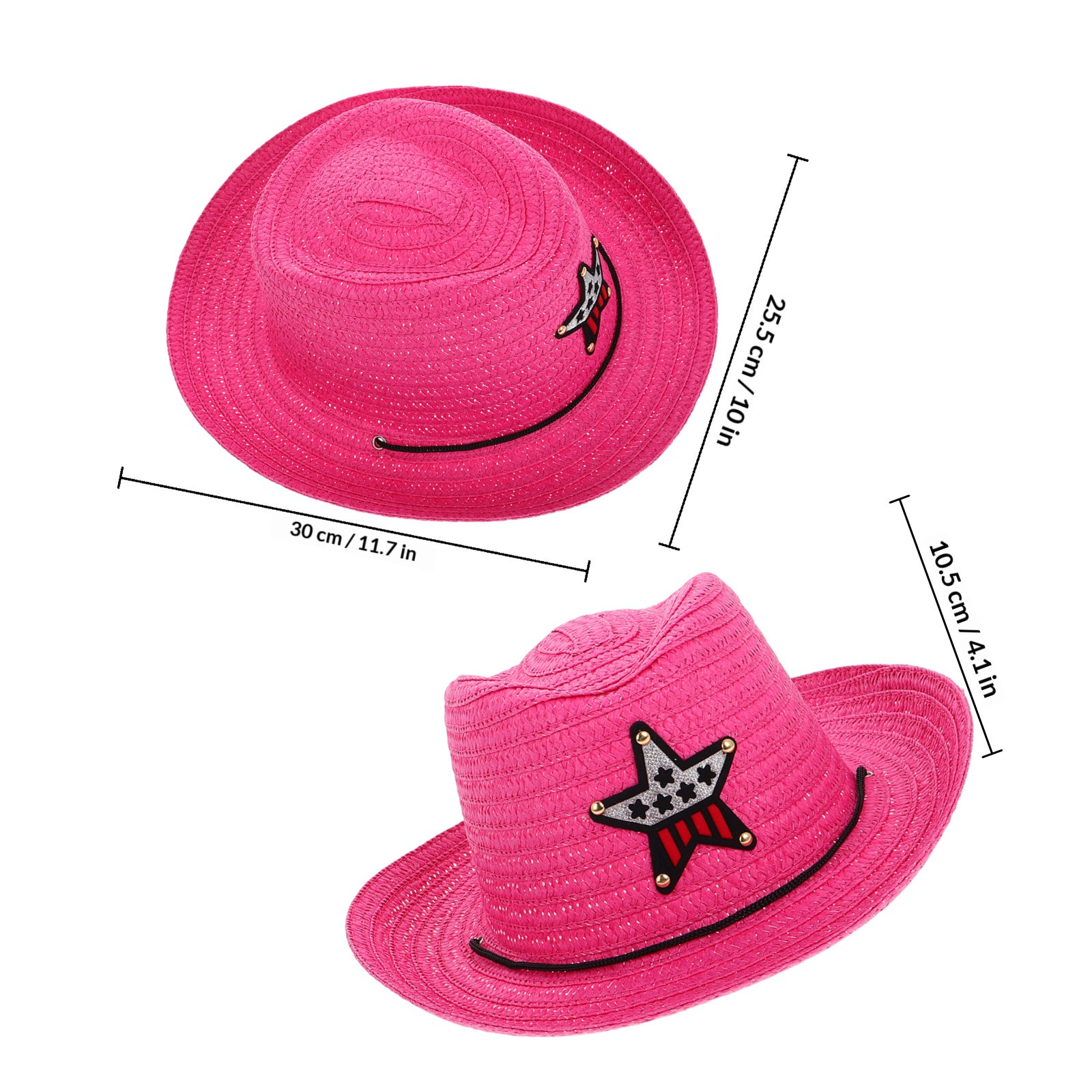 Cappello da Cowboy per Bambini - Cowboy Hat Straw recensione e prezzo